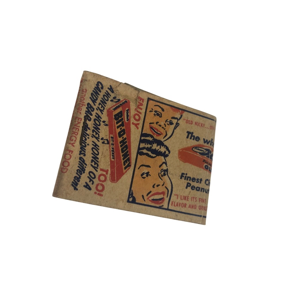 Vintage Bit-O-Honey Candy Bar Wrapper